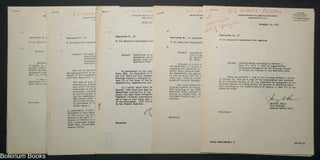 Cat.No: 349365 [Five United States Civil Service Commission memoranda