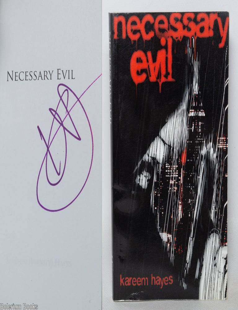 Cat.No: 349528 Necessary Evil. Kareem Hayes.