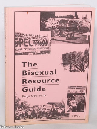 Cat.No: 349671 Bisexual Resource Guide 1995. Robyn Ochs