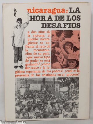 Cat.No: 349762 Nicaragua: la hora de los desaf&iacute;os. Ana Gispert-Sauch