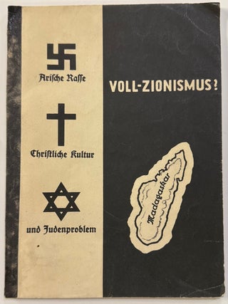 Arische Rasse, christliche Kultur und das Judenproblem
