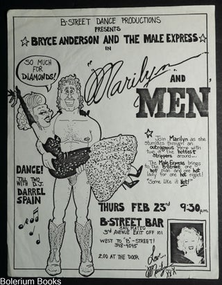 Cat.No: 349884 B-Street Dance Productions Presents Bryce Anderson and The Male Express...
