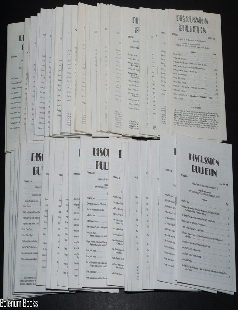 Cat.No: 349931 Discussion Bulletin [58 issues]. Industrial Union Caucus in Education.