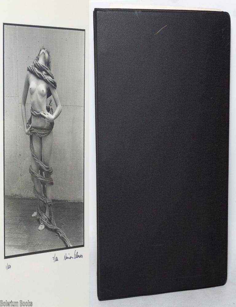Cat.No: 349944 Portfolio of signed and limited original gelatin silver prints. Nina Glaser, Michael Rosen.