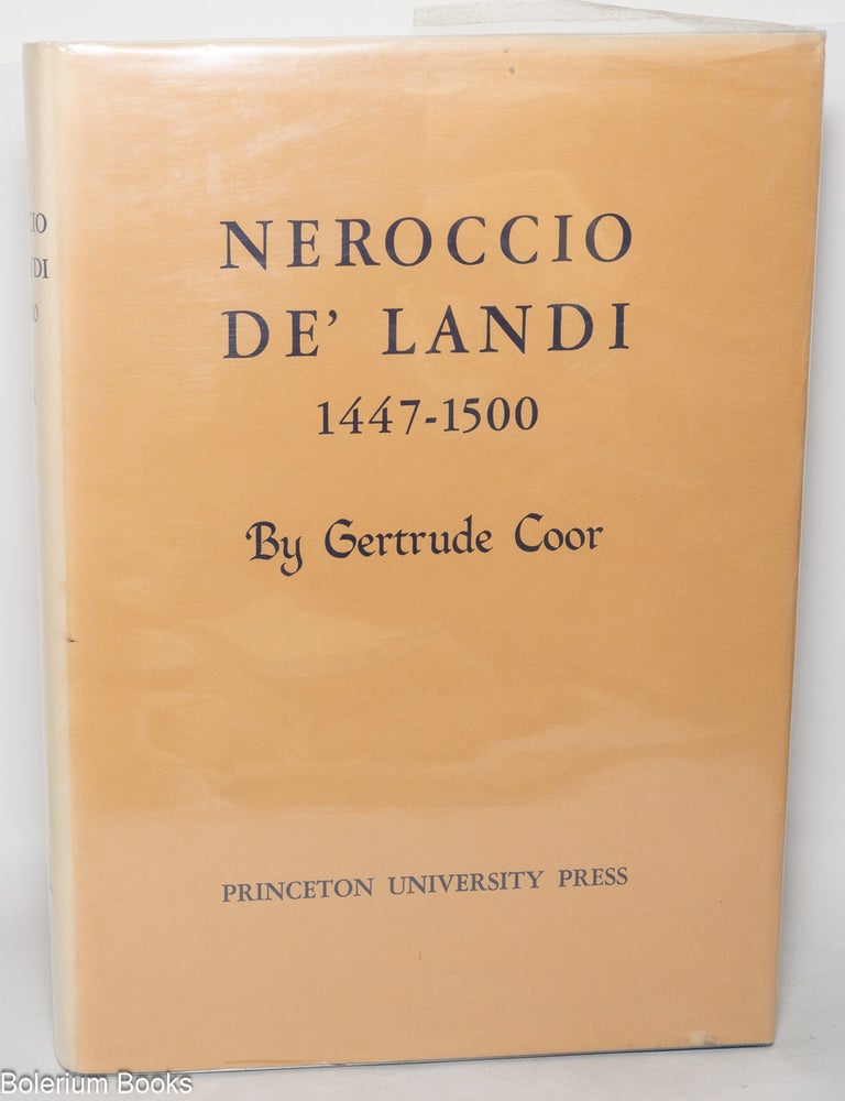 Cat.No: 349970 Neroccio de' Landi 1447-1500. Gertrude Coor, Neroccio de' Landi.