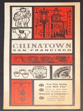 Chinatown San Francisco [brochure with map