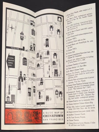 Chinatown San Francisco [brochure with map]