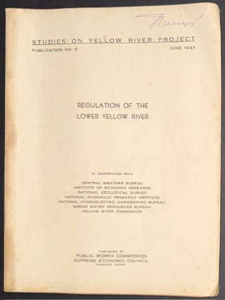 Cat.No: 350021 Regulation of the Lower Yellow River