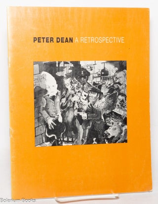 Cat.No: 350058 Peter Dean: A Retrospective. Peter Dean, Lucy Lippard, essay