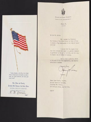 Cat.No: 350139 [Two items from the Protestant War Veterans of the United States