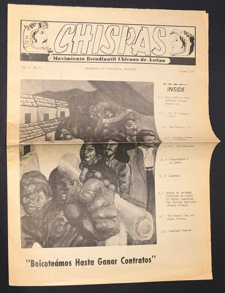 Cat.No: 350193 Chispas. Vol. 5 no. 1 (August 1975)