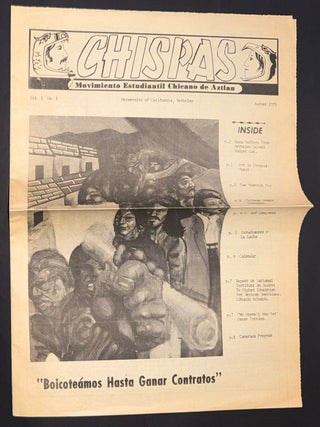 Chispas. Vol. 5 no. 1 (August 1975