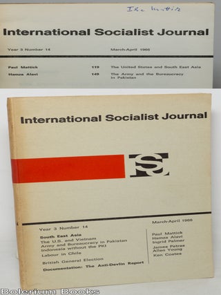 Cat.No: 350223 International Socialist Journal, Year 3, Number 14 (March-April 1966)....