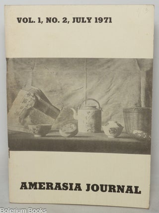 Cat.No: 350237 Amerasia journal: vol. 1, no. 2 (July 1971
