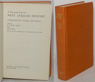 Cat.No: 350246 A thousand years of West African history: a handbook for teachers and...