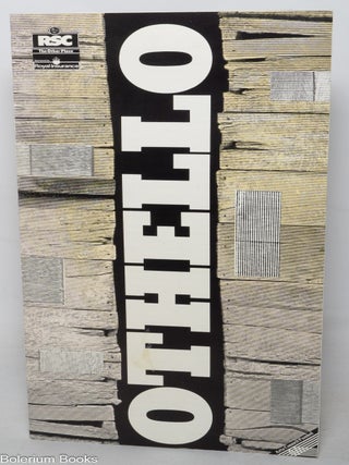 Cat.No: 350256 Program for the RSC production of William Shakespeare's Othello...