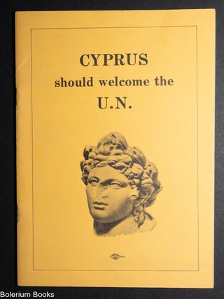 Cat.No: 350463 Cyprus should welcome the U.N. S. Morisse