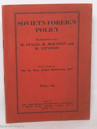 Our Foreign Policy