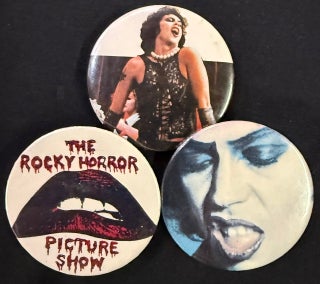 Cat.No: 350585 [Three pinback buttons from the Rocky Horror Picture Show