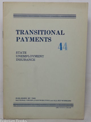 Cat.No: 350651 Transitional Payments: State Unemployment Insurance