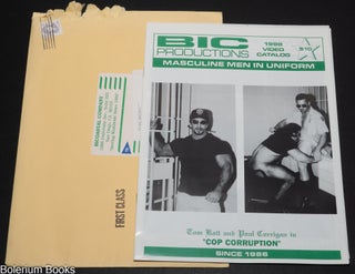 Cat.No: 350755 BIC Productions 1998 Video Catalogue: Masculine Men in Uniform