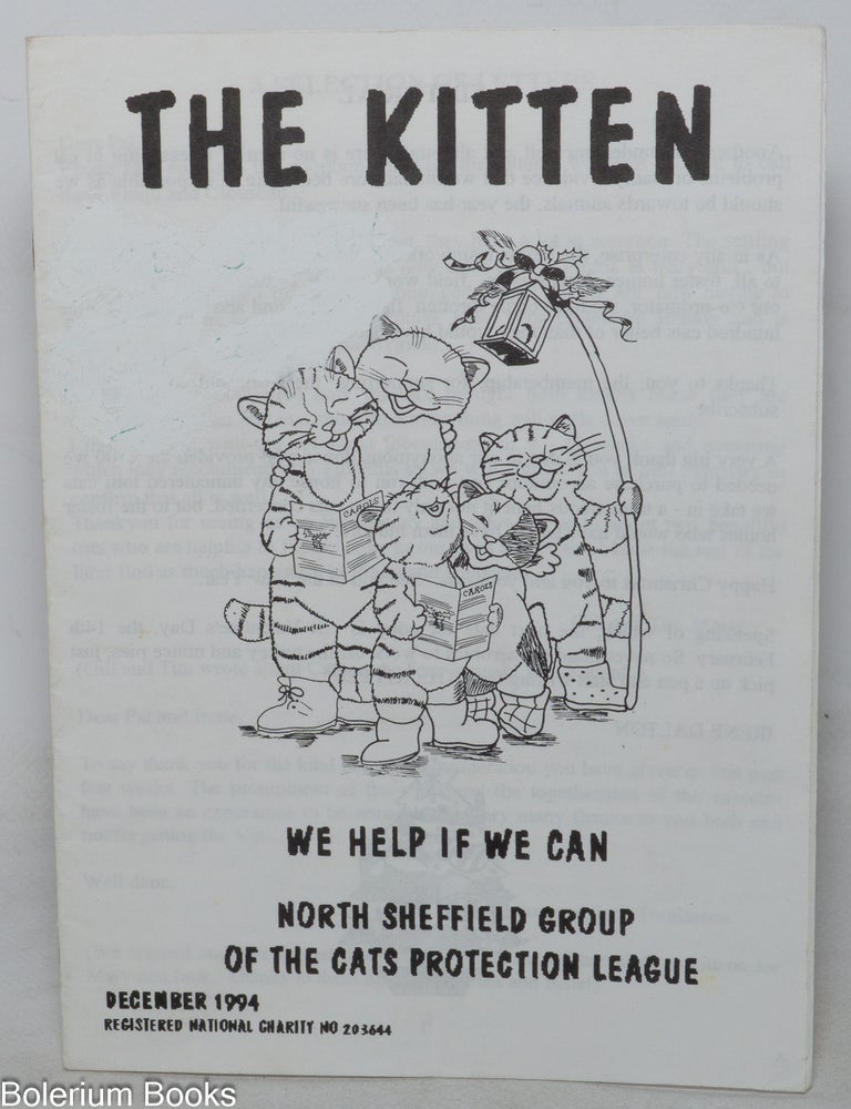 Cat.No: 350839 The Kitten / We Help If We Can, December 1994