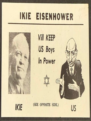 Cat.No: 350959 Ikie Eisenhower vill KEEP US Noys in Power [card