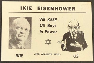 Cat.No: 350959 Ikie Eisenhower vill KEEP US Noys in Power [card