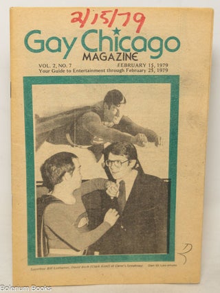 Cat.No: 350998 Gay Chicago Magazine: vol. 2, #7, Feb. 15-25, 1979