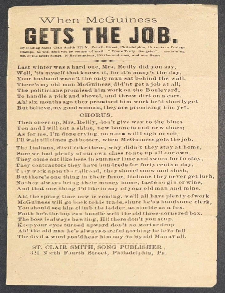 Cat.No: 351018 When McGuiness gets the job [leaflet]
