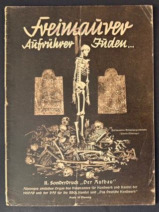 Freimaurer, Aufr&uuml;hrer, Juden: II. Sonderdruck "Der Aufbau&quot