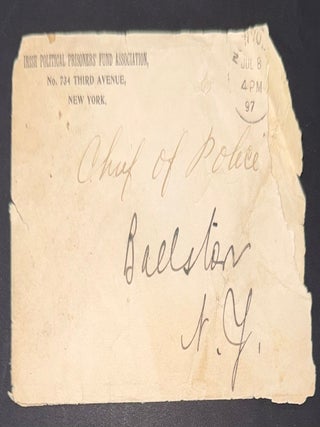 John C. Murphy, alias Albert George Whitehead [leaflet seeking the whereabouts of an Irish immigrant Fenian activist who had fled a mental institution]