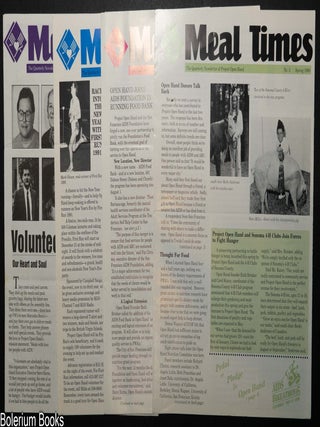Cat.No: 351069 Meal Times: the quarterly newsletter of Project Open hand; four issues