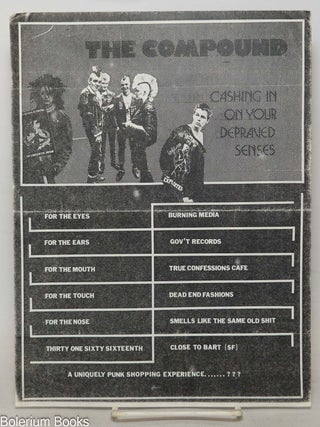 Cat.No: 351100 The Compound / Cashing in on Your Depraved Senses / A Uniquely Punk...