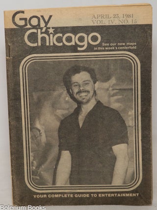 Cat.No: 351171 Gay Chicago Magazine: vol. 4, #15, April 23, 1981