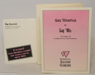 Cat.No: 351179 Gay Nineties to Gay '90s: a century of lesbian & gay San...