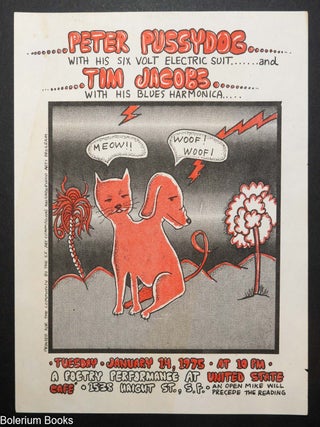 Cat.No: 351221 Peter Pussydog with his six volt electric suit&mdash;and Tim Jacobs with his...