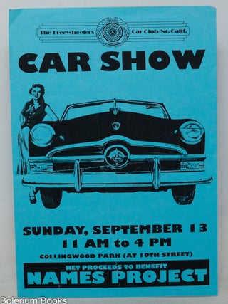 Cat.No: 351243 The Freewheelers Car Club, Northern California Car Show, Sunday, Sept, 13,...