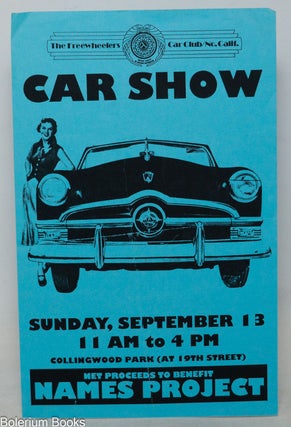 Cat.No: 351243 The Freewheelers Car Club, Northern California Car Show, Sunday, Sept, 13,...