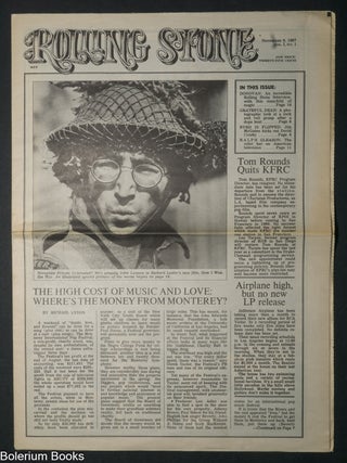 Cat.No: 351339 Rolling Stone: vol. 1, #1, Nov. 9, 1967 [1986 reprint