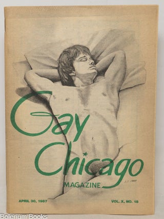 Cat.No: 351355 Gay Chicago Magazine: vol. 10, #18, April 30, 1987