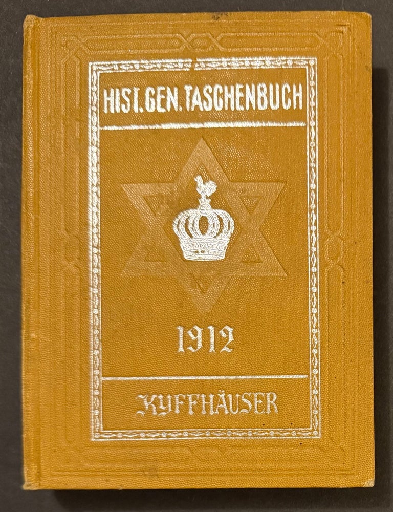 Cat.No: 351424 Weimarer historisch-genealoges Taschenbuch des gesamten Adels jehud&auml;ischen Ursprunges [On spine: Semigotha]