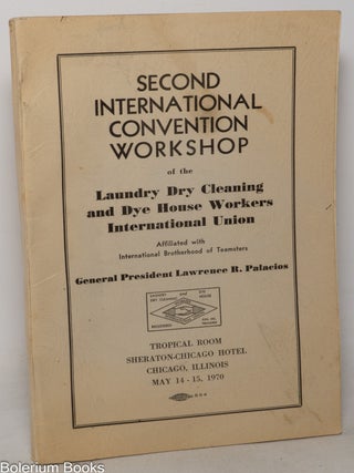 Cat.No: 351648 Second International Convention Workshop of the Laundry Dry Cleaning and...