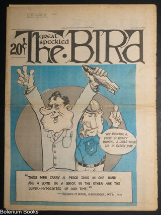 Cat.No: 351730 The Great Speckled Bird: vol. 3, no. 45, November 9, 1970