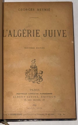 L'Algérie Juive