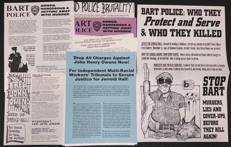 Cat.No: 351842 [16 leaflets related to the cases of Jerrold Hall and
