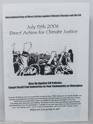 International Day of Direct Action against Climate Change and the G8 / July 15th 2006 Direct...