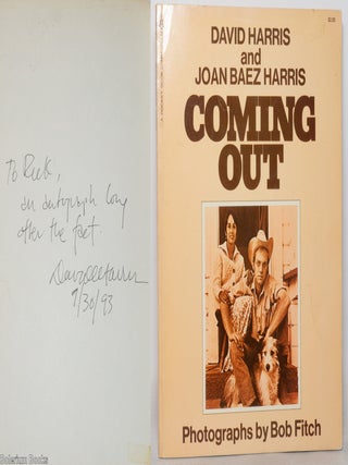 David Harris and Joan Baez Harris Coming Out [signed by David Harris