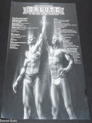 Cat.No: 352509 The Third Annual Salute to the Men of San Franciscom [broadside/poster