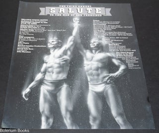 Cat.No: 352509 The Third Annual Salute to the Men of San Franciscom [broadside/poster